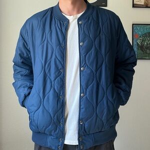 BRIXTON DILLINGER QUILTED BOMBER